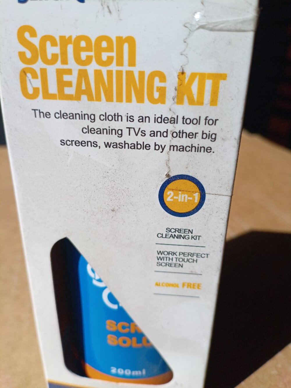 Screen Spray Cleaning Kit Beach Camera Cleaning Cloth iPad PC LCD LED TV